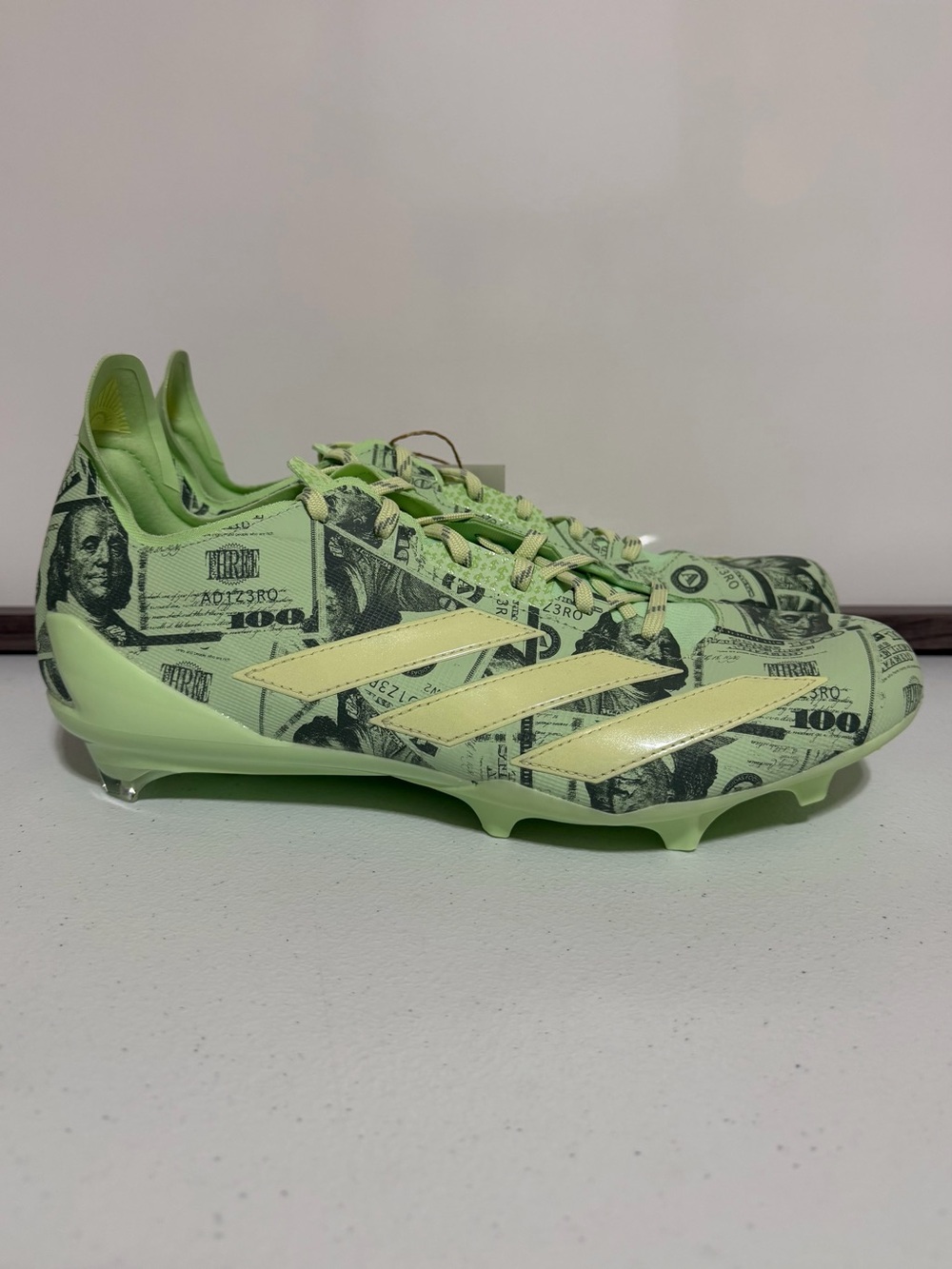 Adidas Adizero Electric II Currency Neutral Men’s Football Cleats-Size 12.5 New